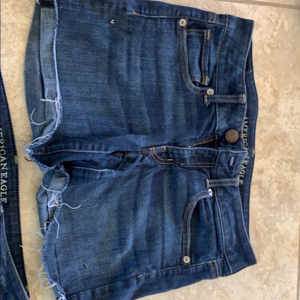 American Eagle jean shorts- $10 each